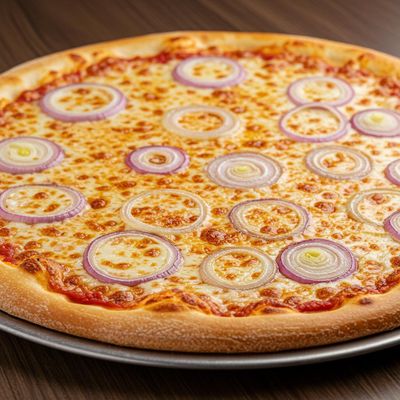 Onion Cheese Pizza
